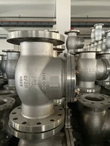 AISI304 Stainless Steel Swing Check Valve Flange Non Return Valve Water Oil Gas Pipe Fittings