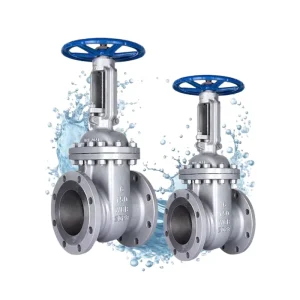 ANSI AWWA Durable Low Maintenance 4 Inch Manual High Temperature Stainless Steel Flange Gate Valve for Water