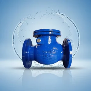 ANSI Adjustable Ductile Iron Swing Check Valve Manual Safety High Temperature Water