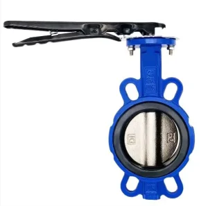 ANSI B16.5 Wafer Butterfly Valve Ductile Iron Body EPDM Seal Flanged Lug Type Industrial Water Control Valves Resilient Seated