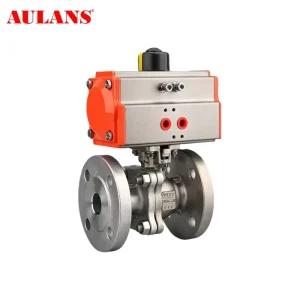 ANSI Class150 Standard Flange Connection Quick Cut Off Flange Ball Valves