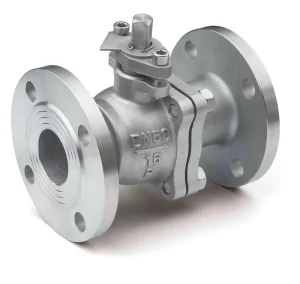 ANSI150 DN100 PN16 304 316 Double Flange 2 Way Stainless Steel Ball Valve for High Temperature Manual Handle Gas OEM