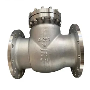 API 594 Certified Electric High Temperature Stainless Steel Gas Pipeline Check Valve with PTFE Sealing and Customizable Options