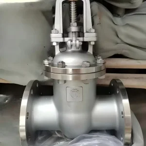 API 600 Gate Valve 316L Stainless Steel 4 Inch Class 150 Flanged OS&Y Bolted Bonnet Certified