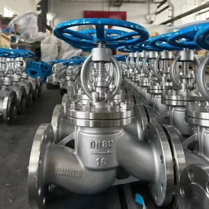 API 602 Bolted Bonnet Rising Stem Industrial Stainless Steel Globe Valve with Handwheel