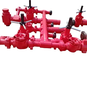 API 6A 3 1/8 Inches Plug Valve Manifold with Union End for Oilfield Flow Control