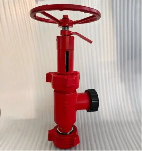 API 6A 4 Inch Manual Slide Throttling Valve with Pneumatic Power High Temperature Oil Shutoff for Shutoff Media