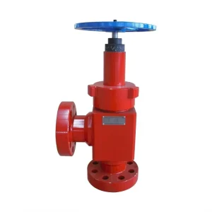 API 6A Adjustable Gate Wellhead Choke Valve From China Manufacturer Hydraulic Power for High Temperature Oil Media