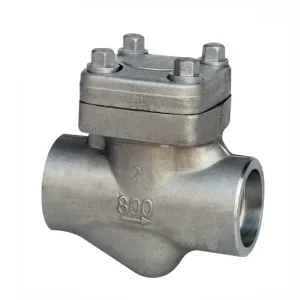 API Factory High Pressure High Temperature SW Forged Female Thread NPT Non Return Check Valve