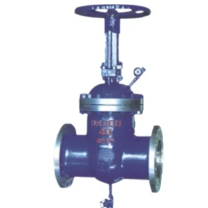 API Factory High Quality Flange High Temperature F22 Steel Gate Valve with Purging Hole