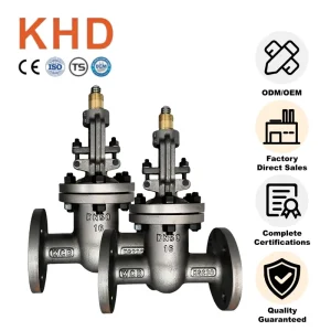 API Gate Valve DN50 WCB Carbon Steel Flanged Manual Gate Valve Rising Stem Industrial On Off Valve for Water Oil Petrochemical