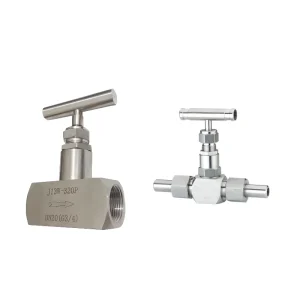 API ISO CE ANSI 300 lb Manual High Pressure SS Brass Cast Steel Needle Valve for Oil Water and Chemicals