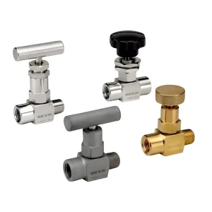 API ISO CE ANSI High Pressure Stainless Steel Needle Valve Manual Low Temperature DN8 DN15 PN25 PN50 for Oil Chemical