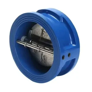 API Standard Manual Wafer Type Double Plate Check Valve Suitable for High pressure High Flow Rate Pipelines