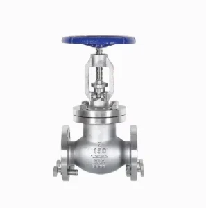 API598 CF8m Stainless Steel Flange Connection Globe Valve Handwheel Operation