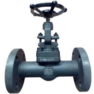 API602 Class150 DN25 1inch ASME A105N Forged Steel Handwheel Manual Flange Ends ON OFF Gate Valve for Power Generation Oil Gas