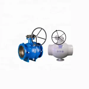 API6d Durable Industrial Ball Valve with Cast Flange Trunnion Manual Control Customizable OEM for Water Gas and Base Media