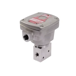 ASCO 327 Series Model 8327 3/2 Way Universal Direct Acting Solenoid Valve 1/4 Inch NPT Thread Brass Body 24V DC Stable Operation