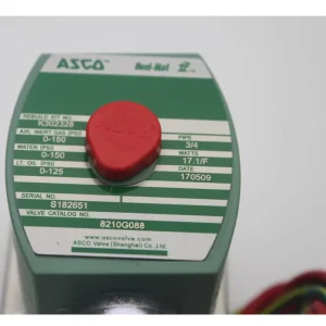 ASCO Genuine WSNF8327B102 WSNF8327B202 Explosion Proof IP67 Solenoid Valve 1 4″NPT Port Zero Min Operating Pressure 1 Year