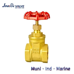 ASME ANSI Heavy Duty NPT Screwed Forged Brass Gate Valve PN16 Multiple Sizes for Water Plumbing Industrial Application