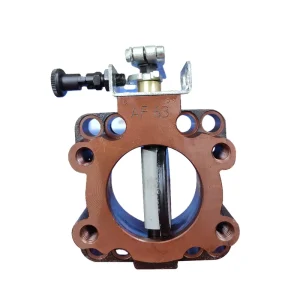 ASN butterfly Valve a Compact Unit in Hydraulic