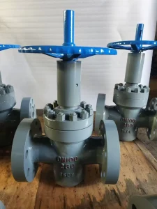 ASTM A351 CF8 PN40 DN100 Spring Loaded Direct Acting Stainless Steel Gate Valve
