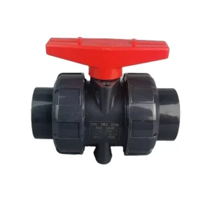 ASTM Sch 80 UPVC True Union Dual Directional Ball Valve Manual for Water Pipe Irrigation Eco-friendly
