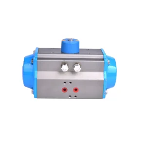 AT Single or Double Acting Pneumatic Aluminum Horizontal Actuator for Valves
