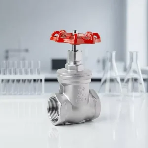 AUQIVM High Quality Female Thread Stop Valve DN15 1 2″ BSP Stainless Steel Screwed Globe Valve Factory Shipment SS304 Gate