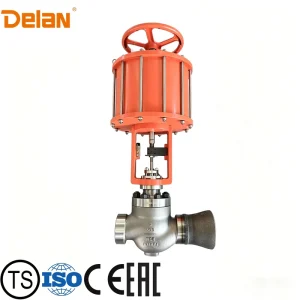 Adjacent Unit Heating Drain Control Valve with Temperature and Anti-Cavitation Globe Valve MA600 Series for Power Plant