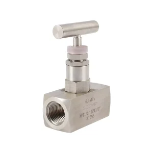 Adjustable 1/2 NPT Female Thread Manual Gas Needle Valve SS316 6000 PSI