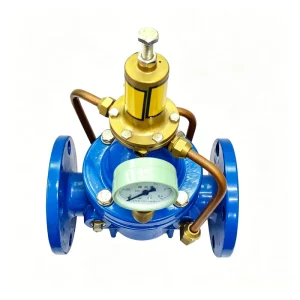 Adjustable Automatic Medium Pressure Reducing Valve Port Size 40-800 mm Water Pipe Hydraulic Control Valve