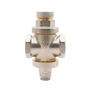 Adjustable Hydraulic Pressure Reducing Valve for Water Heating Systems Multiple Sizes OEM ODM Customized Support Made in China