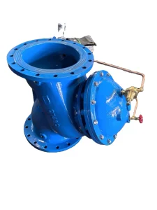 Adjustable Pressure Reducing & Stabilizing Valve Y Type Diaphragm Multi Function Hydraulic Control Valve for Water 4 Inch Port