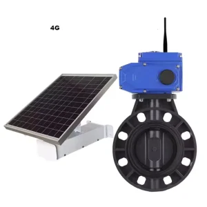 Agricultural Automatic Irrigation Equipment Solar Powered Remote Control Smart Solenoid Valve ABS Material OEM Customizable