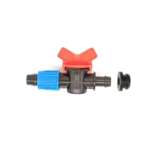 Agriculture Greenhouse Shutoff Valve Pipe Lock Fittings Irrigation Mini Valve