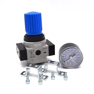 Air Compressor Pneumatic Pressure Reducing Regulating Valve, 1.6 MPa, LR-1/4-MINI