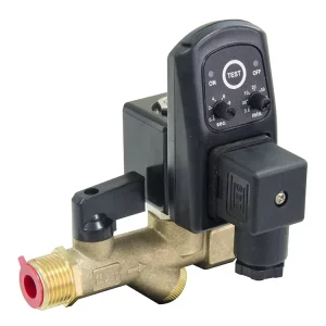 Air Compressor Water Automatic Electric Solenoid Valve 220V Electronic Timed Auto Drain Valve