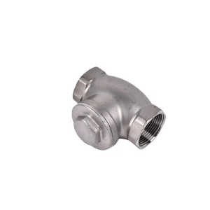 Air Control Water Spring Swing Check Valve 1 Inch Stainless Steel H14 Check Valve