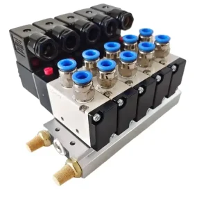 Air Solenoid Valves Manifold Valve Solenoid Valve Air for Bag Making Machine Parts