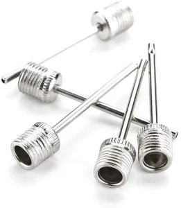 Air Valve Adapter Stainless Steel Pump Pin Sport Ball Inflating Pump Needle Football Basketball Soccer Metal Air Needle