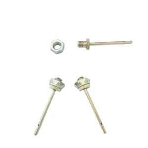 Air Valve Adaptor Stainless Steel Pump Pin Sport Ball Inflating Pump Needle for Football Basketball Soccer