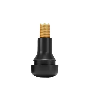 Air Valve TR414 Black Rubber Snap in Brass Valve Nozzle Tire Valve Stem