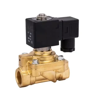 Alahot Brass Gas Solenoid Valve Waterproof Coil with Two Position Way Straight Pull Diaphragm Type OEM Customizable