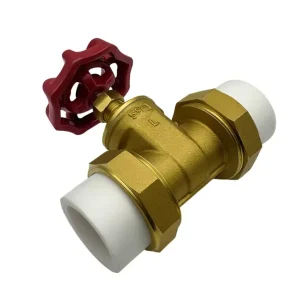 All Copper PPR Gate Valve DN20 On off Valve for Water in Water Meter & Plumbing Pipes