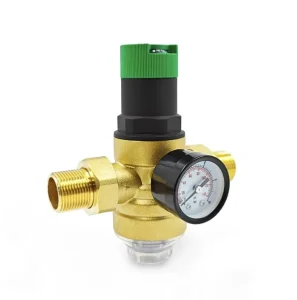 All Copper Tap Water Pressure Reducing Valve Membrane Pressure Reducing Valve Water Pressure Regulator NPT Thread 1 2 3 4 1”