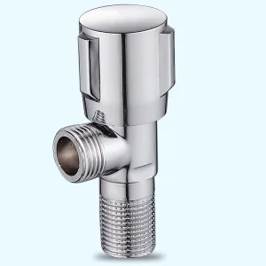 All Copper Three Way Valve Faucet Single Cold One Inlet Two Outlet for Balcony Kitchen Bathroom Toilet