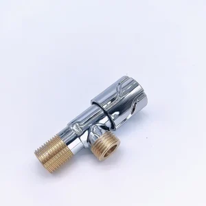 All-Copper Universal Tooth Angle Valve for Hot Cold Water Large Flow Ceramic Valve Core Thickened Explosion-Proof for Hotels