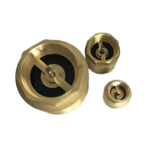 All Copper and Brass Check Valve with Hydraulic Power for Water Control Low Temperature Application