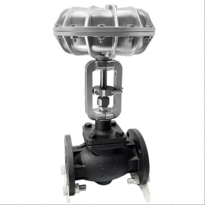 Aluminum Alloy Actuator Ambient Temperature Film Shutoff Control Valve DN25-40 Two-through Structure 9-10 Bar Pressure